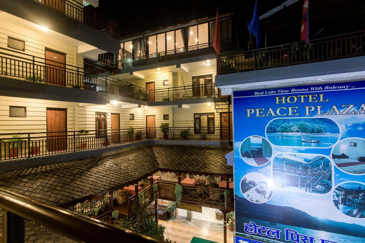 Hotel Peace Plaza Покхара Экстерьер фото